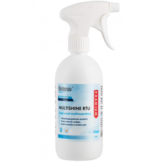 MULTISHINE RTU – degresant PROFESIONAL multisuprafete, 500 ml