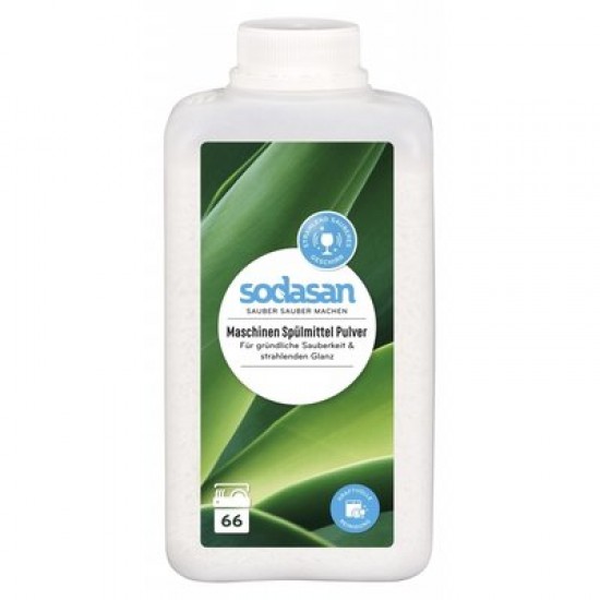 Detergent praf masina de spalat vase bio 1kg SODASAN