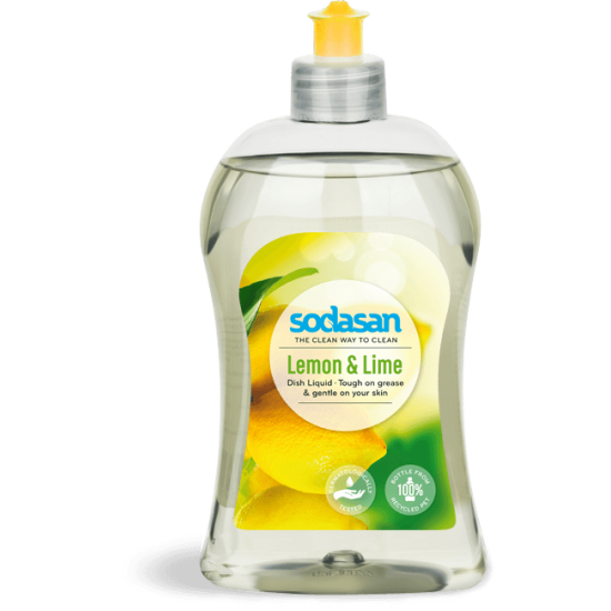 Detergent vase bio lichid lamaie 500ml SODASAN