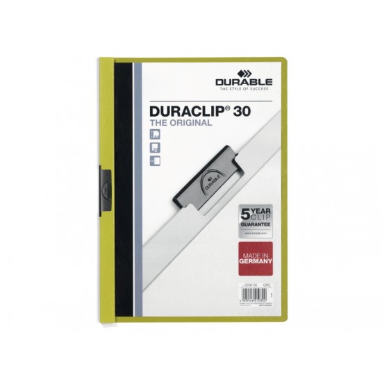 Dosar plastic Duraclip Original 30 Durable