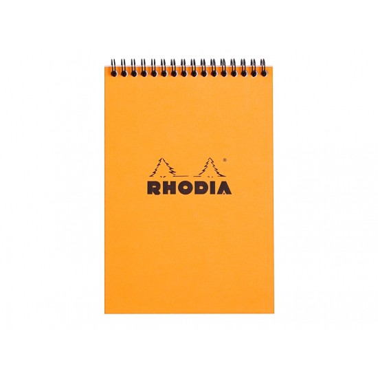 Blocnotes A5 Spiral Pad Rhodia Classic Orange